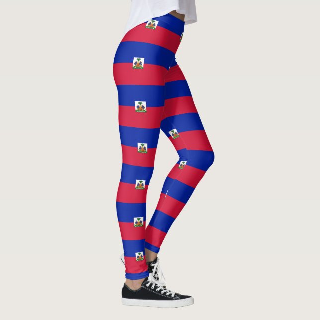 Leggings Drapeau haïtien (Droite)