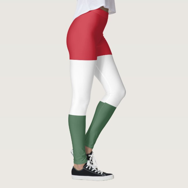 Leggings Drapeau Hongrie (Droite)