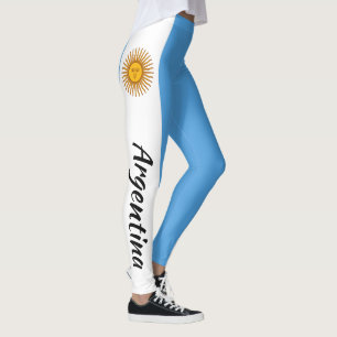 Leggings Drapeau impressionnant d'Argentin de l'Argentine