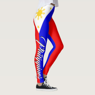 Leggings Drapeau impressionnant de Philippines