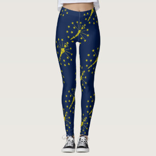 Leggings Drapeau Indiana