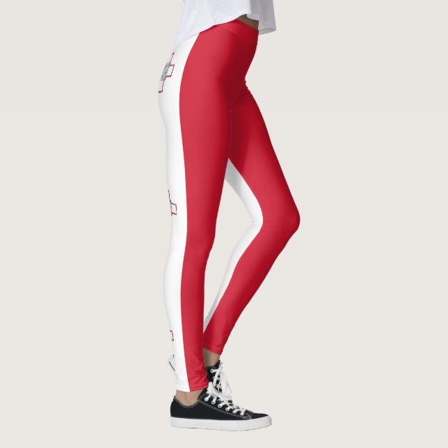 Leggings Drapeau Malte (Droite)