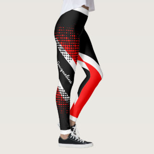 Leggings Drapeau Motif Trinité-et-Tobago