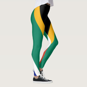 Leggings Drapeau Patriotique Afrique du Sud Bokke