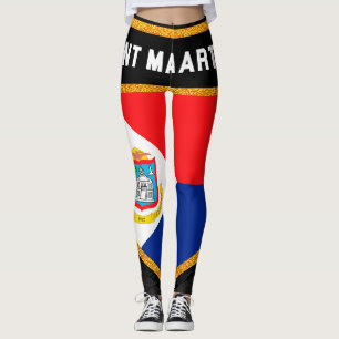 Leggings Drapeau Sint Maarten