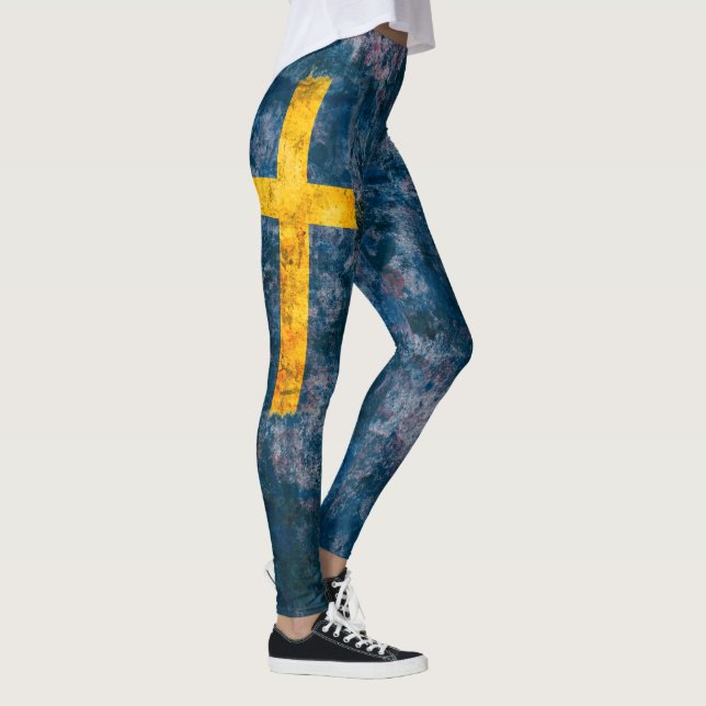 Leggings Drapeau suédois (Droite)