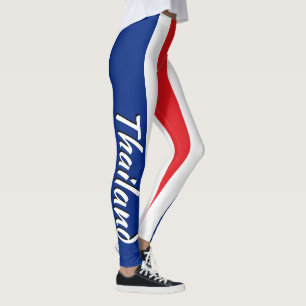 Leggings Drapeau thaïlandais impressionnant de la Thaïlan