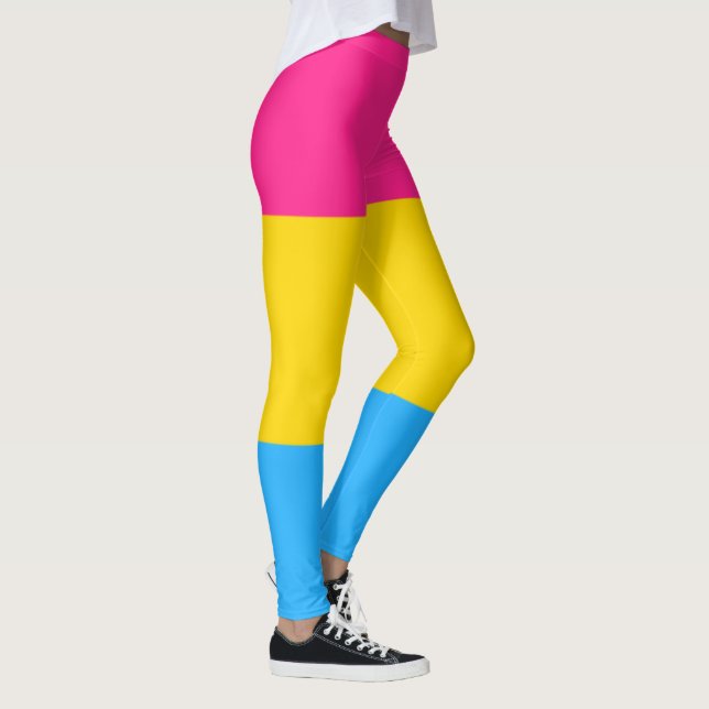Leggings Drapeau transexuel (Droite)