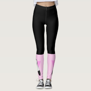 Leggings Drapeau Triangle Rose Two-Spirit