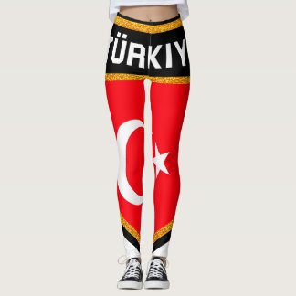 Leggings Drapeau turc
