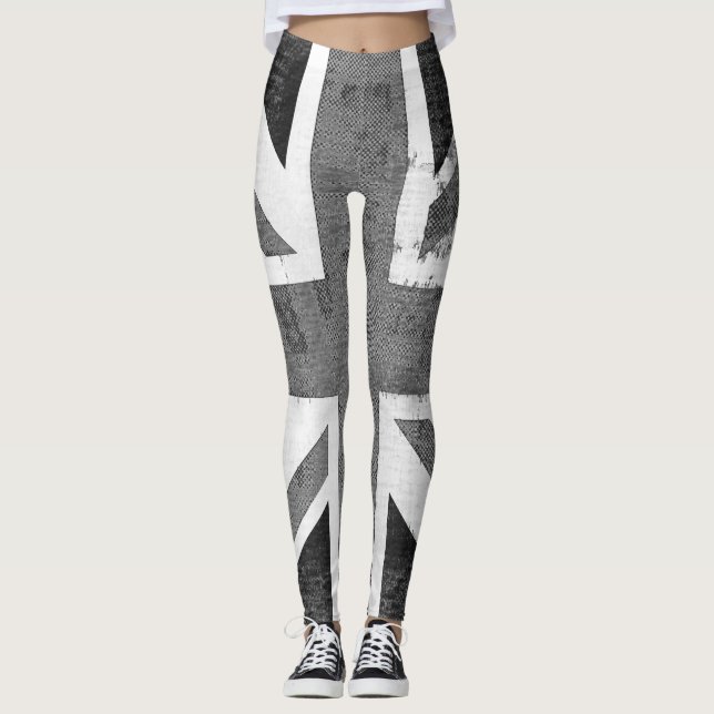 Leggings Drapeau vintage (Devant)