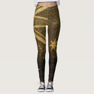 Leggings Drapeau Vintage d'Australie #8