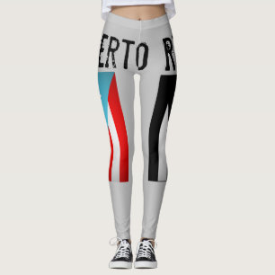 Leggings Drapeaux portoricains