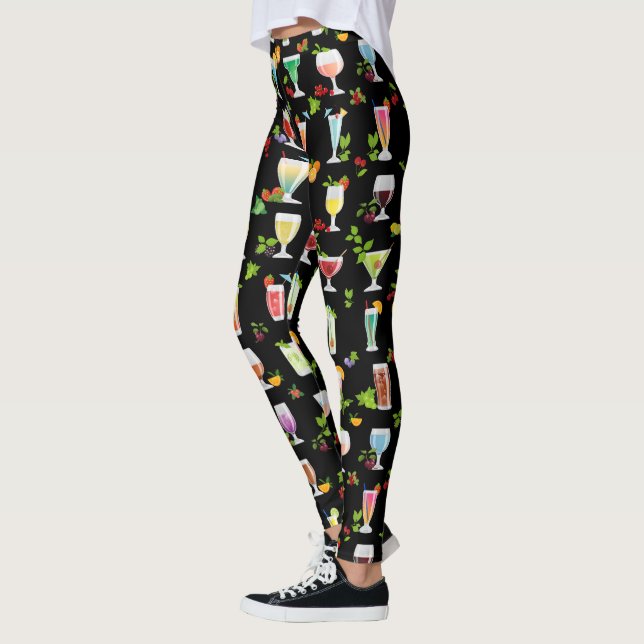 Leggings - Drinks And Garnish (Left)