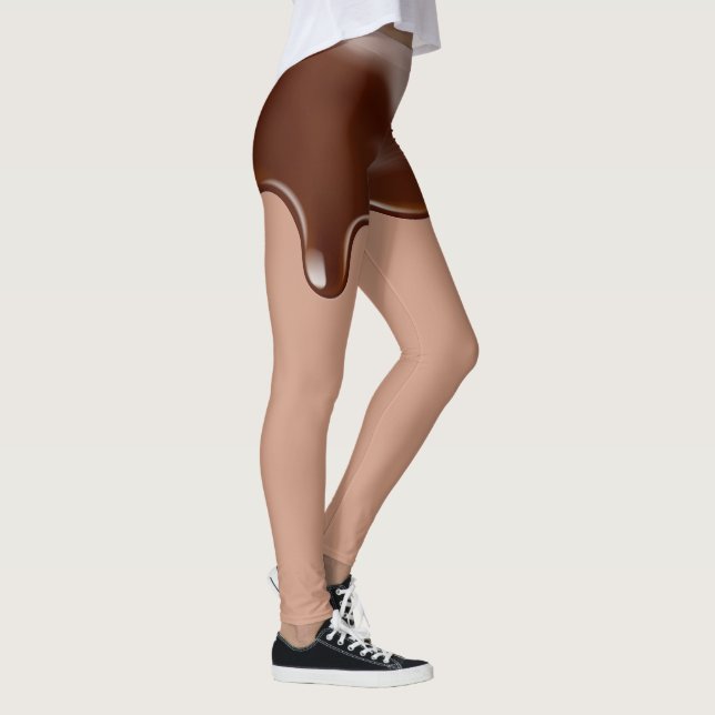 Leggings Dripping chocolate (Droite)