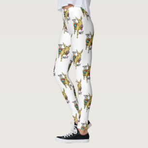 Leggings Drôle âne dit non !