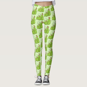 Leggings Drôle carnivore carnivore carnivore plante dessin 