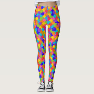 Leggings Drôle coloré Jigsaw Puzzle Pièces