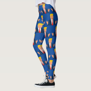 Leggings Drôle Donald J Trump dessin animé caricature leggi