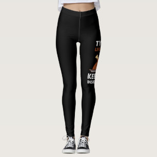 Leggings Drôle Drôle Turquie Tying Les Jambes Ensemble Than