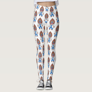 Leggings Drôle manuel dessin d'un médecin
