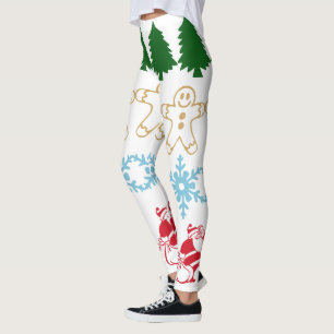 Leggings Drôle mignon Motif de Noël