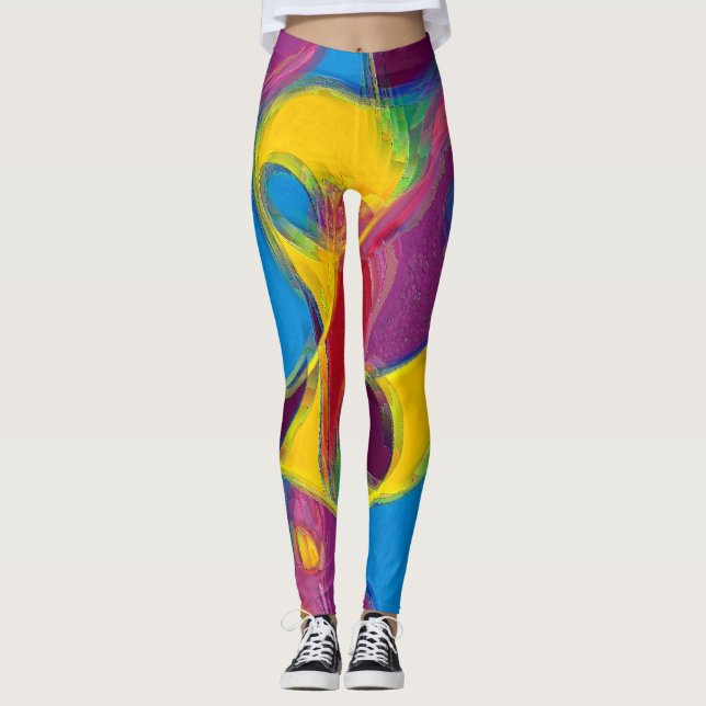 Leggings Drunk on Candy (Devant)