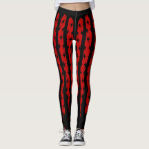 Leggings du drapeau démon