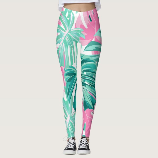 leggings du jardin de printemps (Devant)