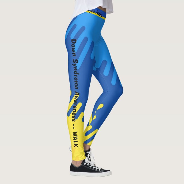 Leggings du syndrome de marche vers le bas des fem (Droite)