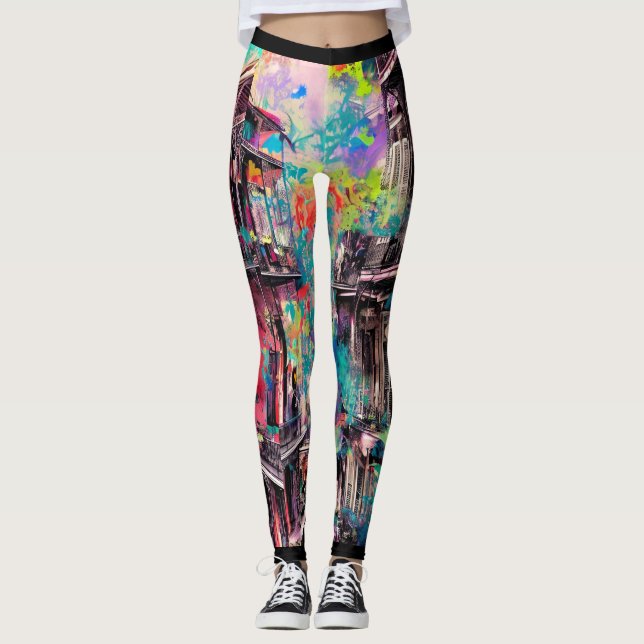 Leggings du trimestre français (Devant)
