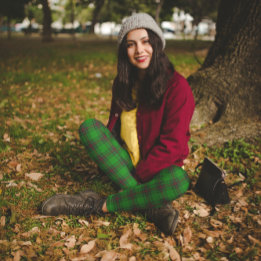 Leggings Duc De Fife Green Red Tartan