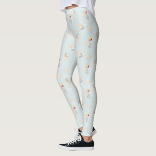 Leggings Dumbo dans le Motif des nuages