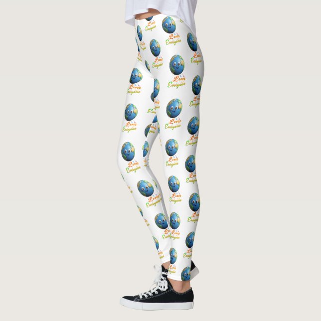 Leggings Earth Loves Everyone (Gauche)