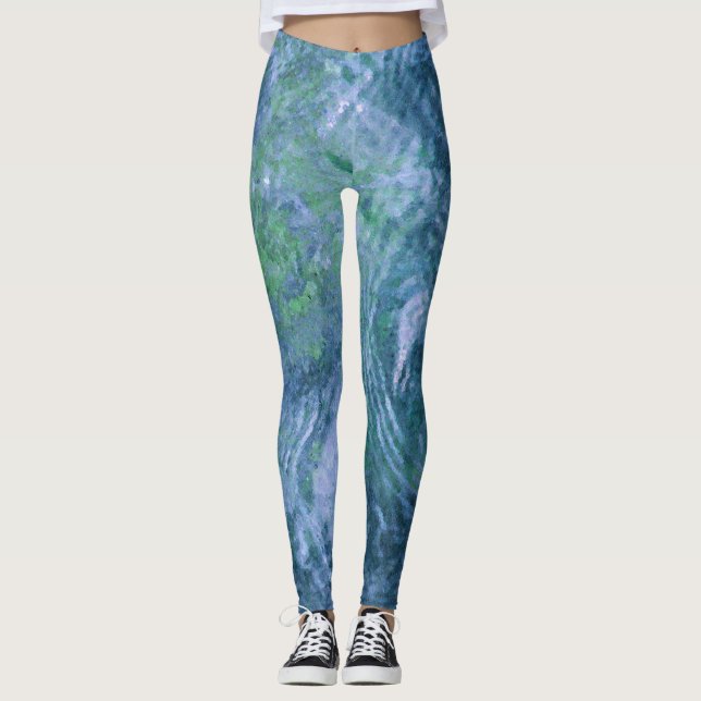 Leggings Eau ondulée (Devant)