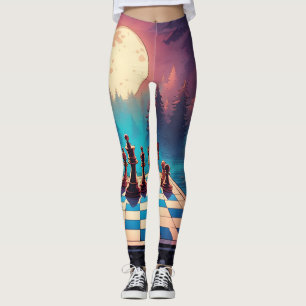 Leggings Échecs