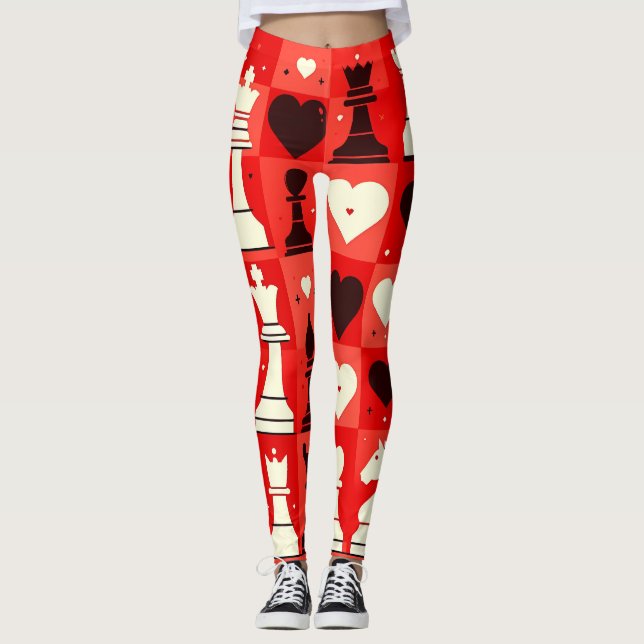 Leggings Échecs (Devant)