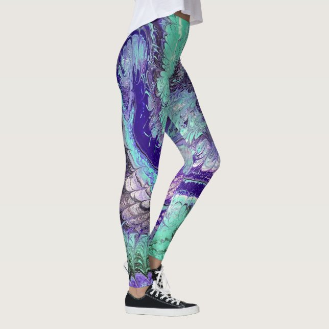 Leggings Échelles de dragon (Droite)