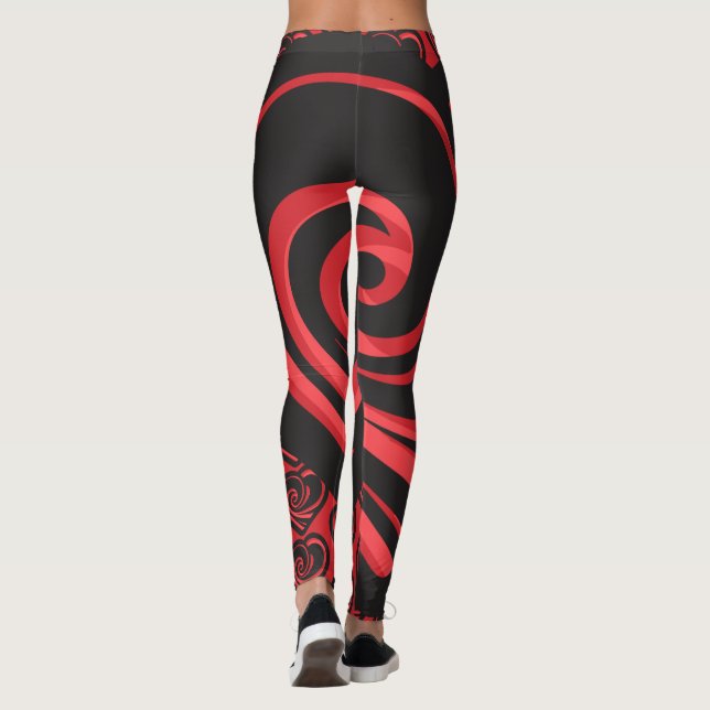 Leggings Échos d'amour (Dos)