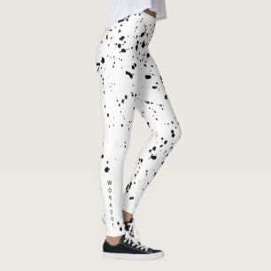 Leggings Éclaboussure de peinture de séance d'entraîneme