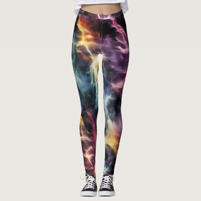Leggings Éclair dramatique (Devant)
