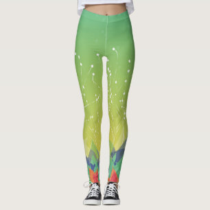 Leggings Éclatement de la fleur