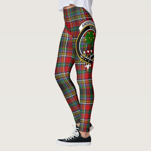 Leggings Ecosse Clan Anderson De Arfrein Crest Tartan