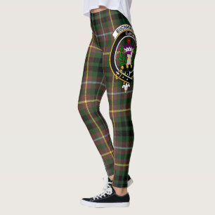 Leggings Ecosse Clan Buchanan Chasse Crest Tartan Femmes