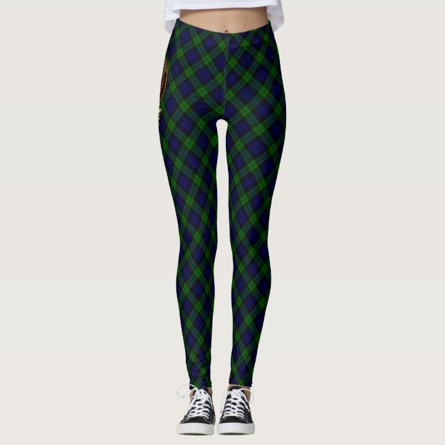 Leggings Écosse Clan Campbell Badge et Crest (Devant)