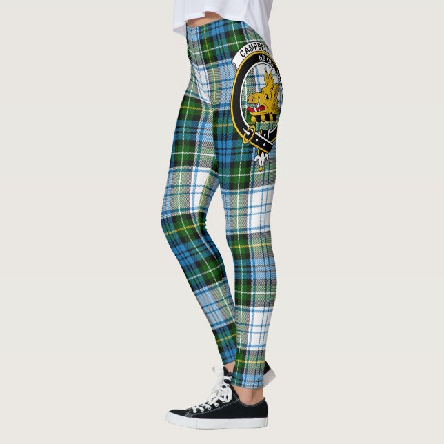 Leggings Ecosse Clan Campbell habit Crest Tartan Femmes (Gauche)