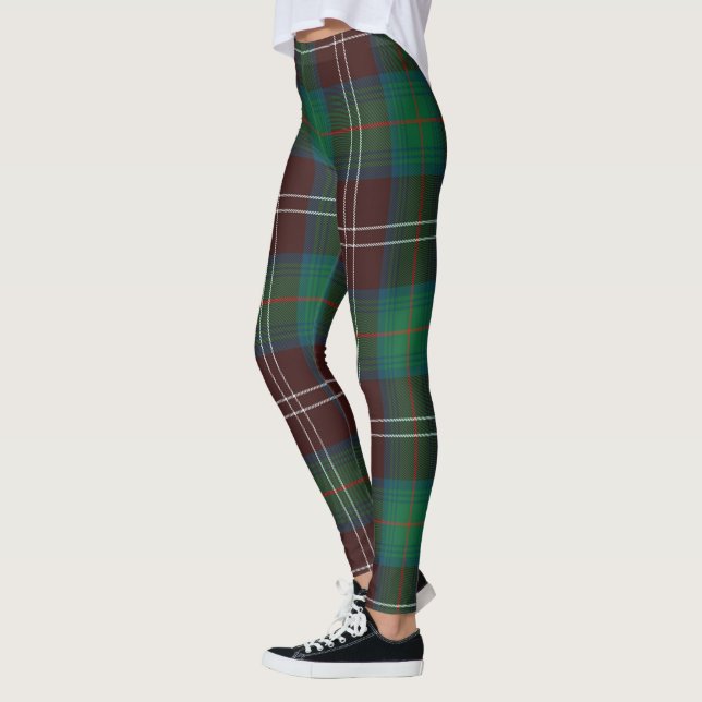 Leggings Ecosse Clan Chisholm Chasse Tartan antique Femmes (Gauche)