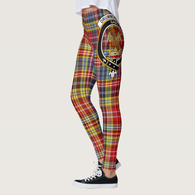 Leggings Ecosse Clan Drummond De Strathallan Crest Tartan (Gauche)