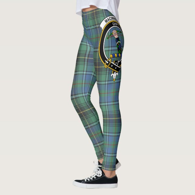 Leggings Ecosse Clan MacInnes Ancient Crest Tartan Femmes (Gauche)