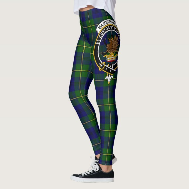 Leggings Ecosse Clan Marjoribanks ModernCrest Tartan (Gauche)